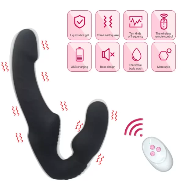 Best Double Ended Dildo liquid silica gel usb charging