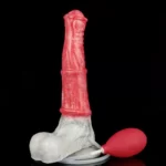 Giant Horse Dildo red color With 50ml Bulb