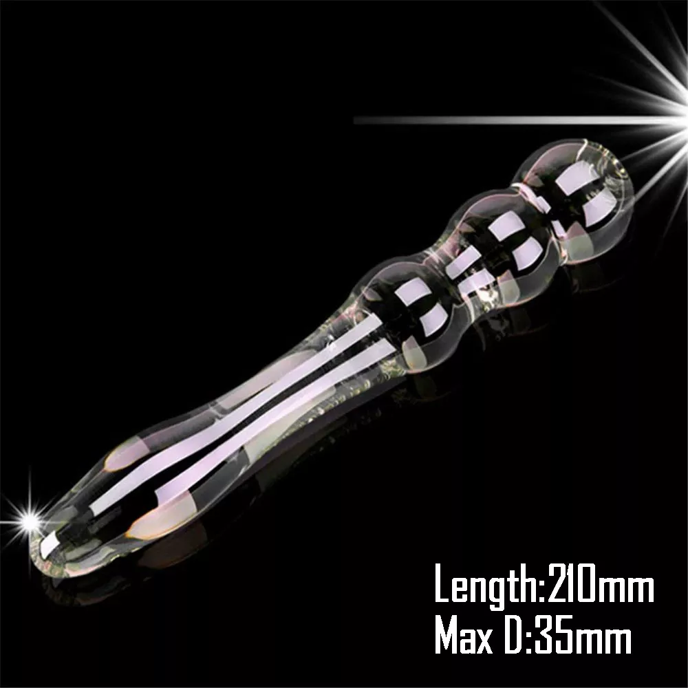 9 inch glass dildo