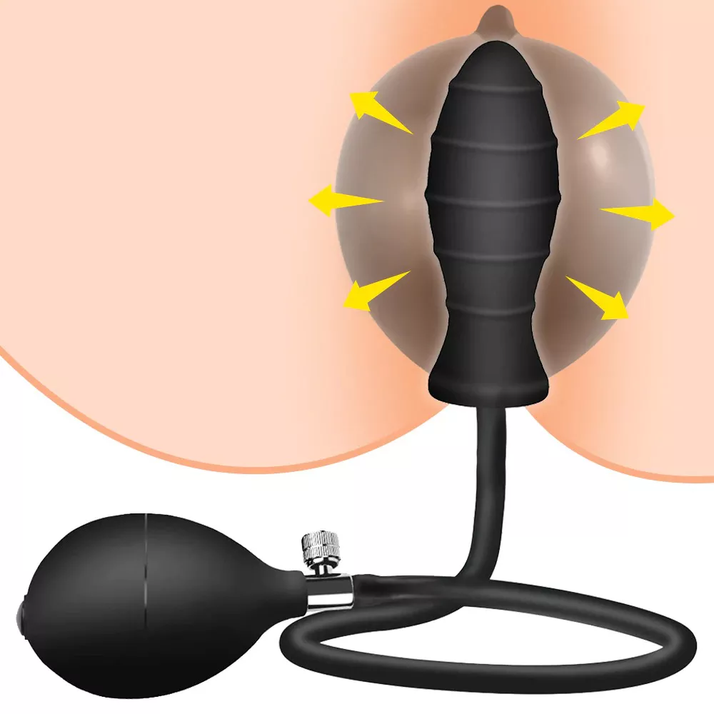 Anal Inflatable Dildo butt plug