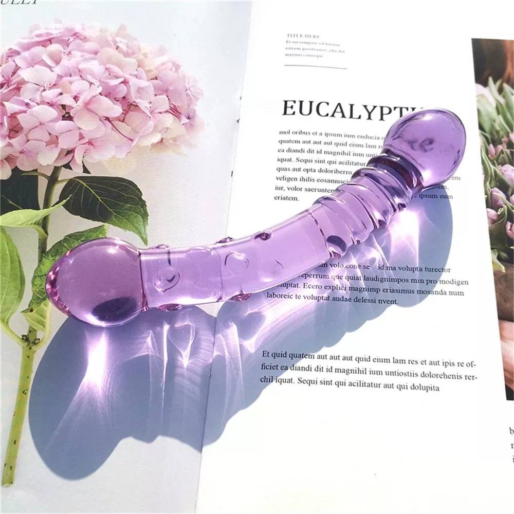 adam and eve glass dildo