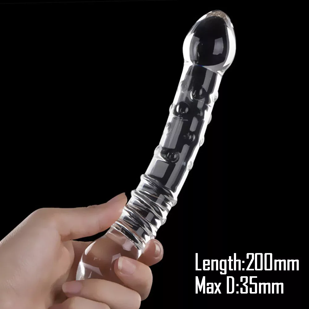 double ended glass dildo