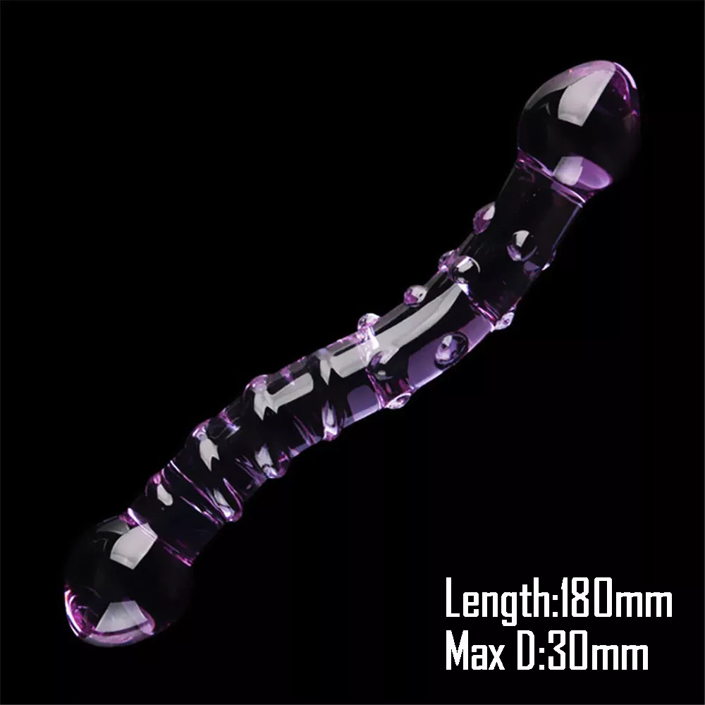 heated glass dildo