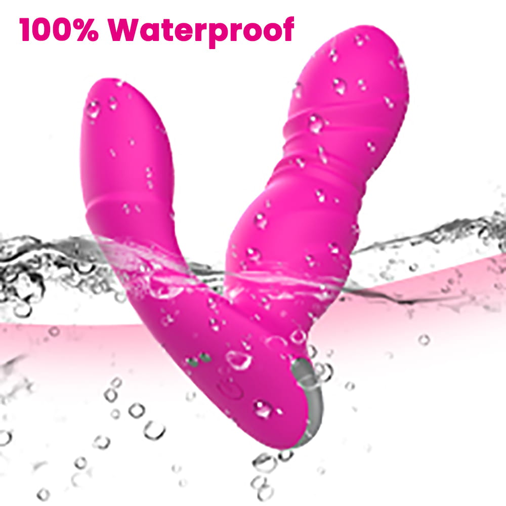 Thrusting Wearable Dildo Vibrator is waterproof