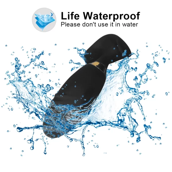 Vibrating Anal Dildo life waterproof