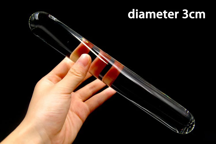 glass dildo with handle