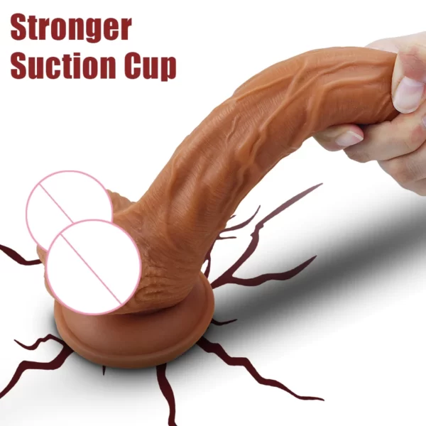 Large Suction Cup Dildo strong suction cup sex toy