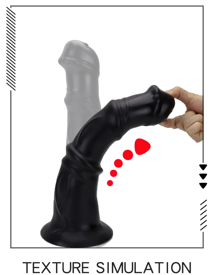 Small Horse Dildo texture simulation