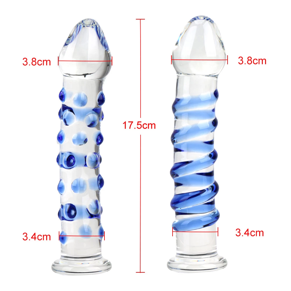 Thick Glass Dildo size