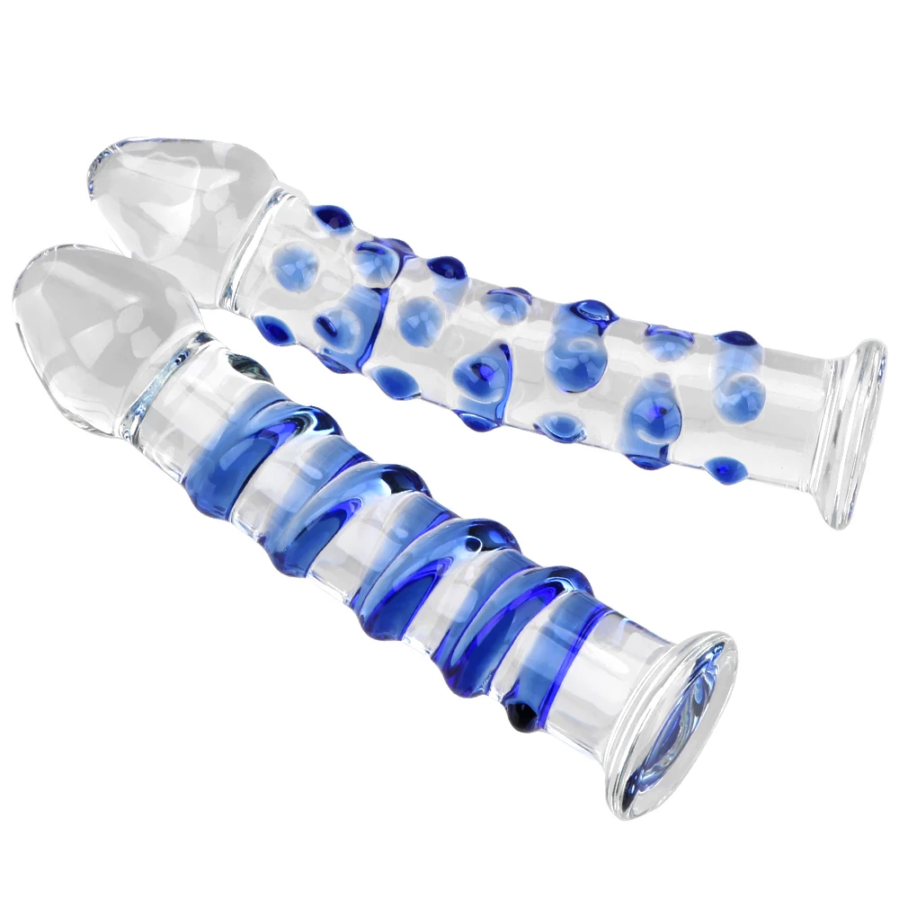 beautiful glass dildo