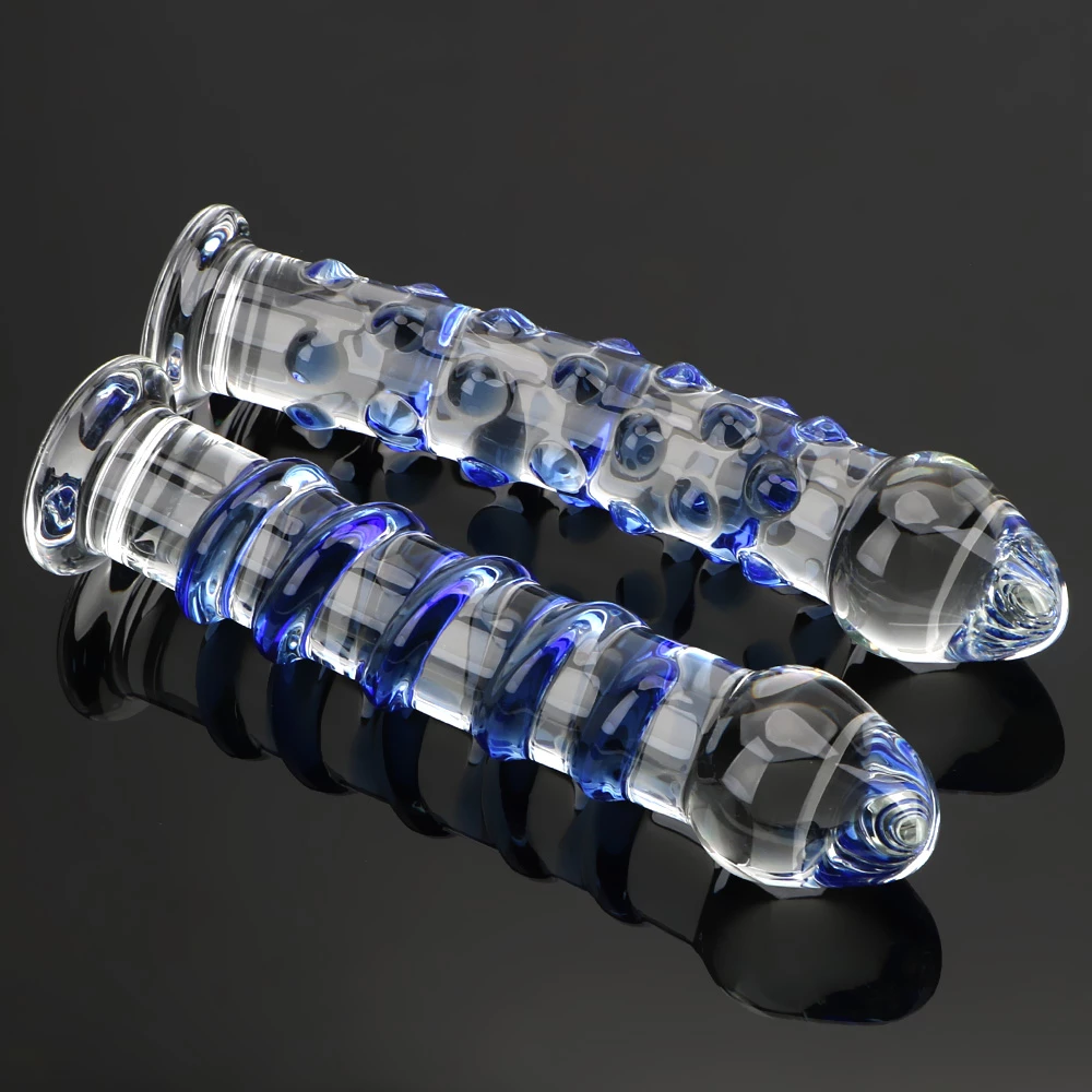 clear glass dildo