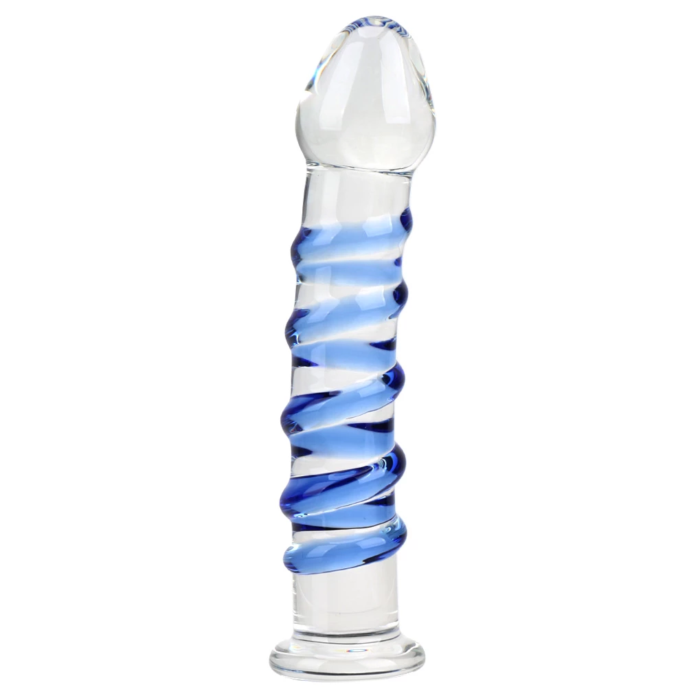 extra large glass dildo