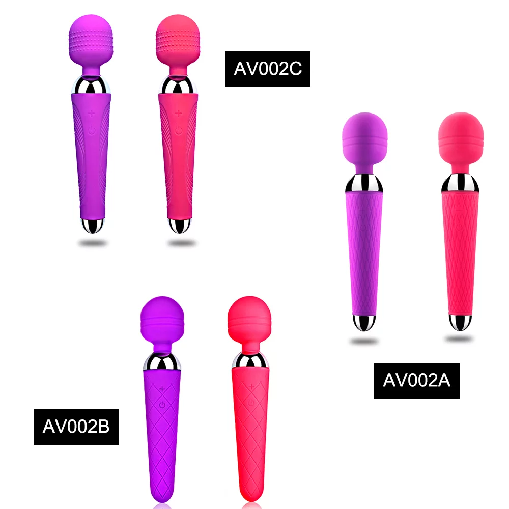 Magic Wand Vibrator purple and red color