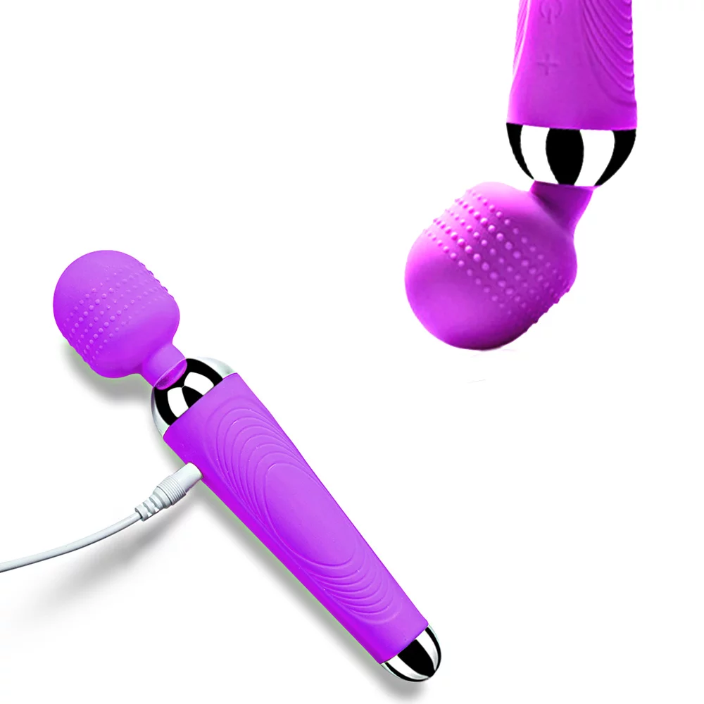 purple wand vibrator USB rechargeable