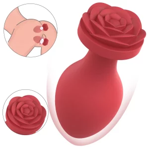 Rose Butt Plug für Frauen